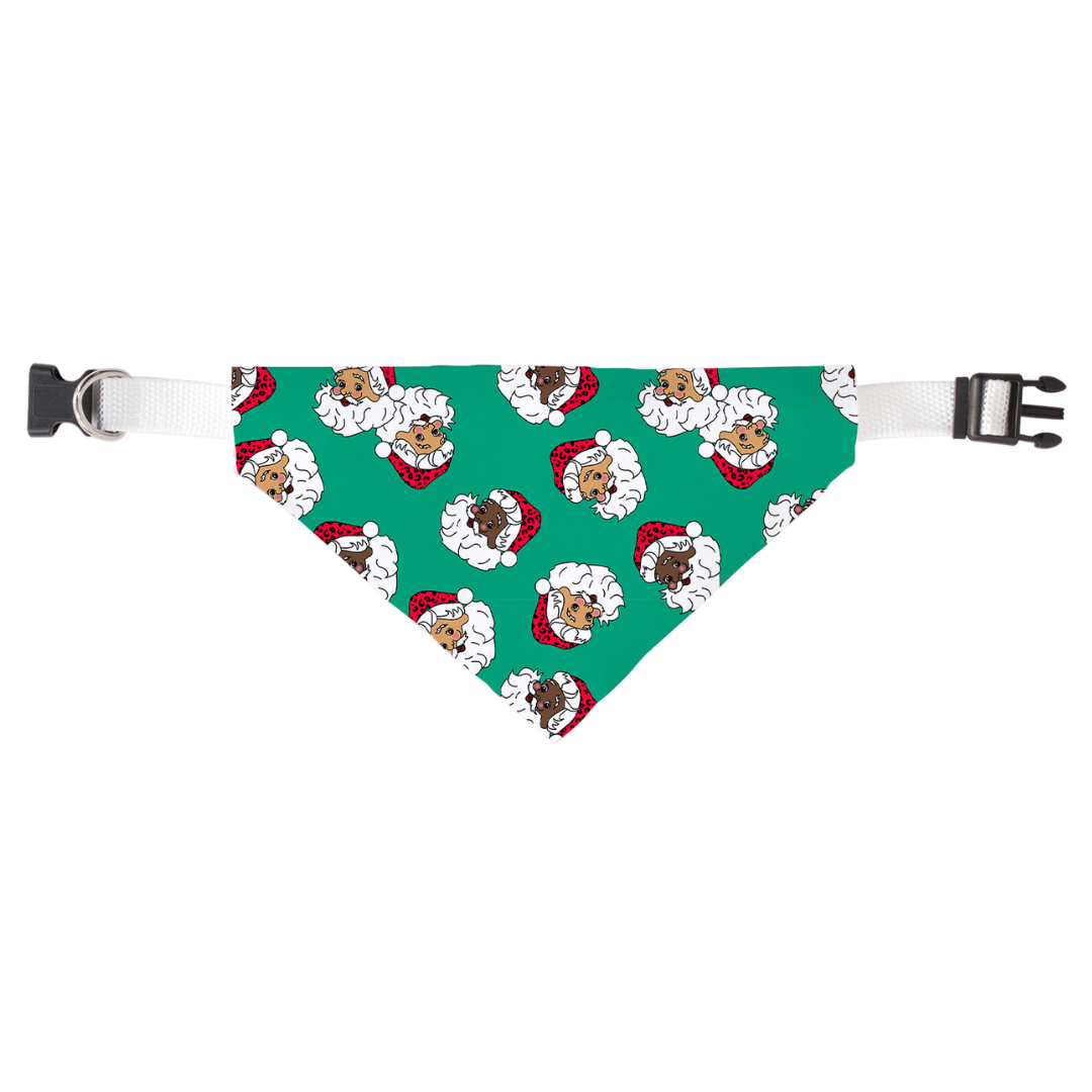 Mr. Claus Bandana in Green