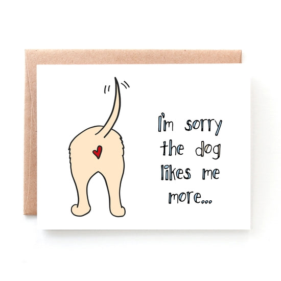 Dog Likes Me Card - Dope Dog Co