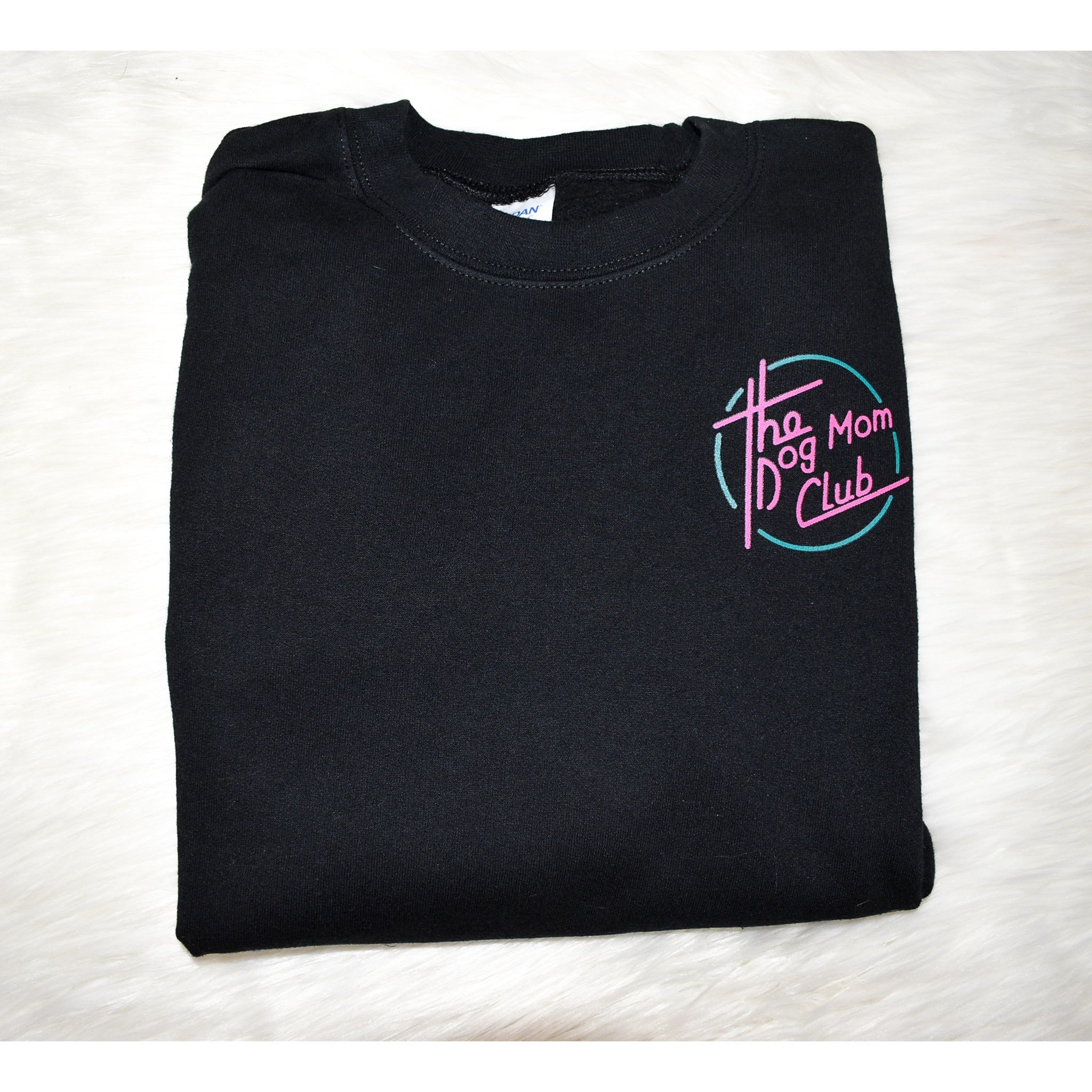 Dog Mom Club - Black Sweater - Dope Dog Co