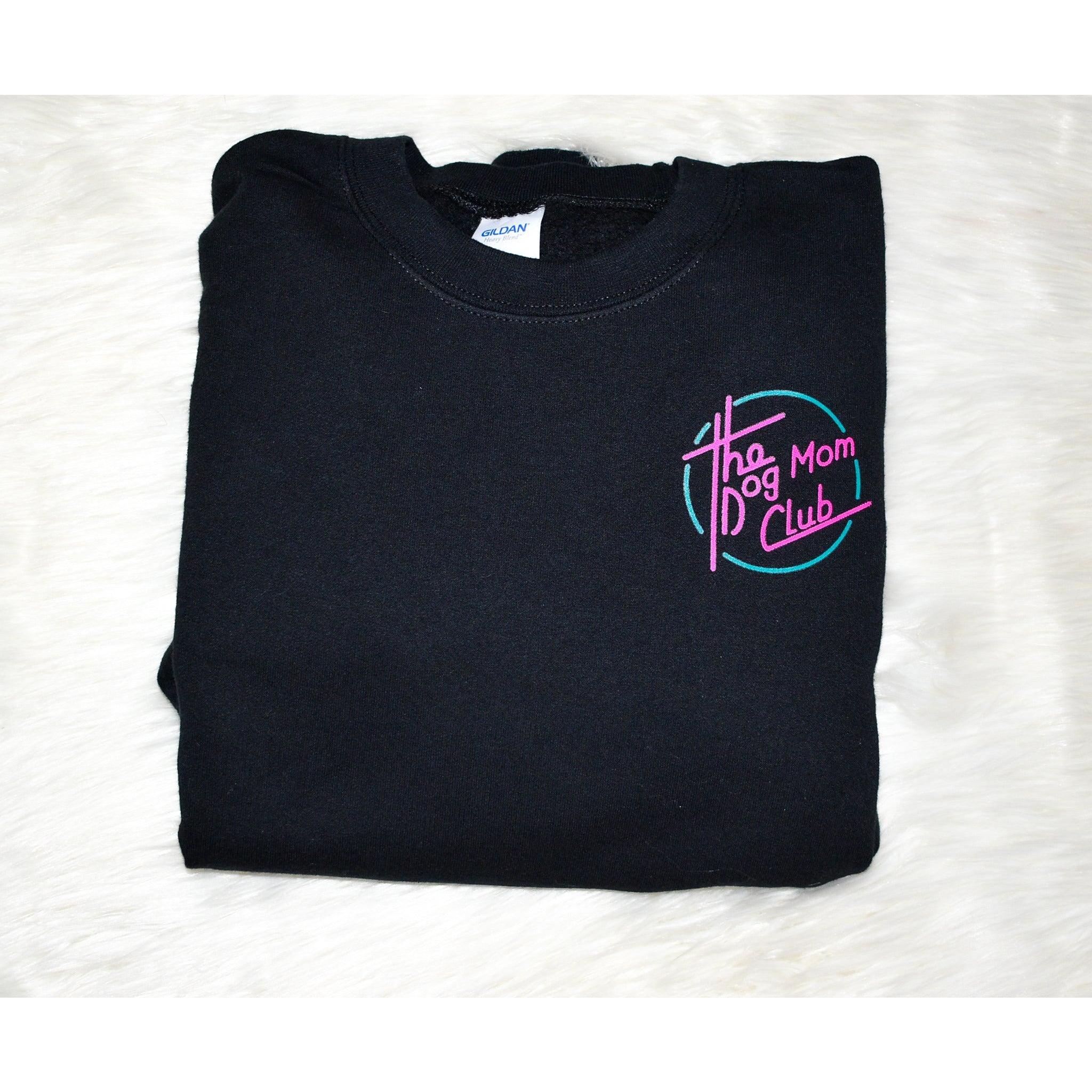 Dog Mom Club - Black Sweater - Dope Dog Co