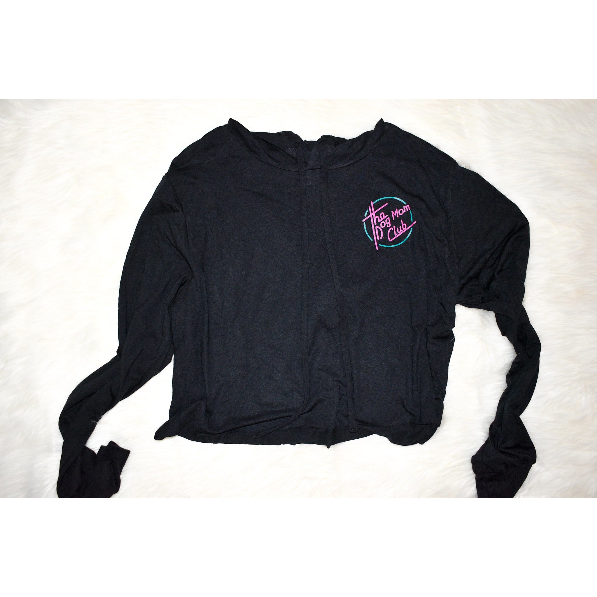 Dog Mom Club - Cropped Hoodie - Dope Dog Co