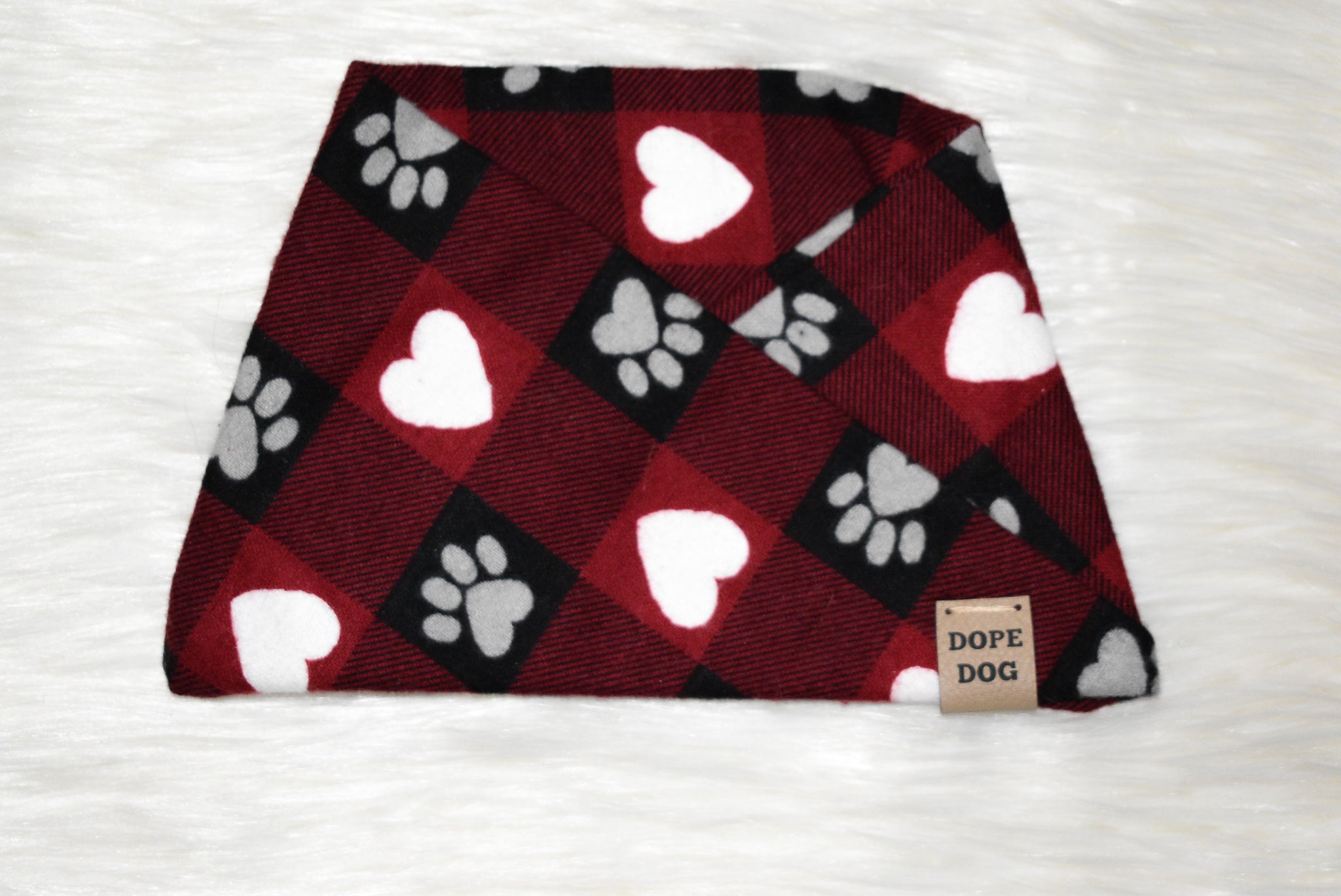 Made With Love - Dog Scarf - Dope Dog Co