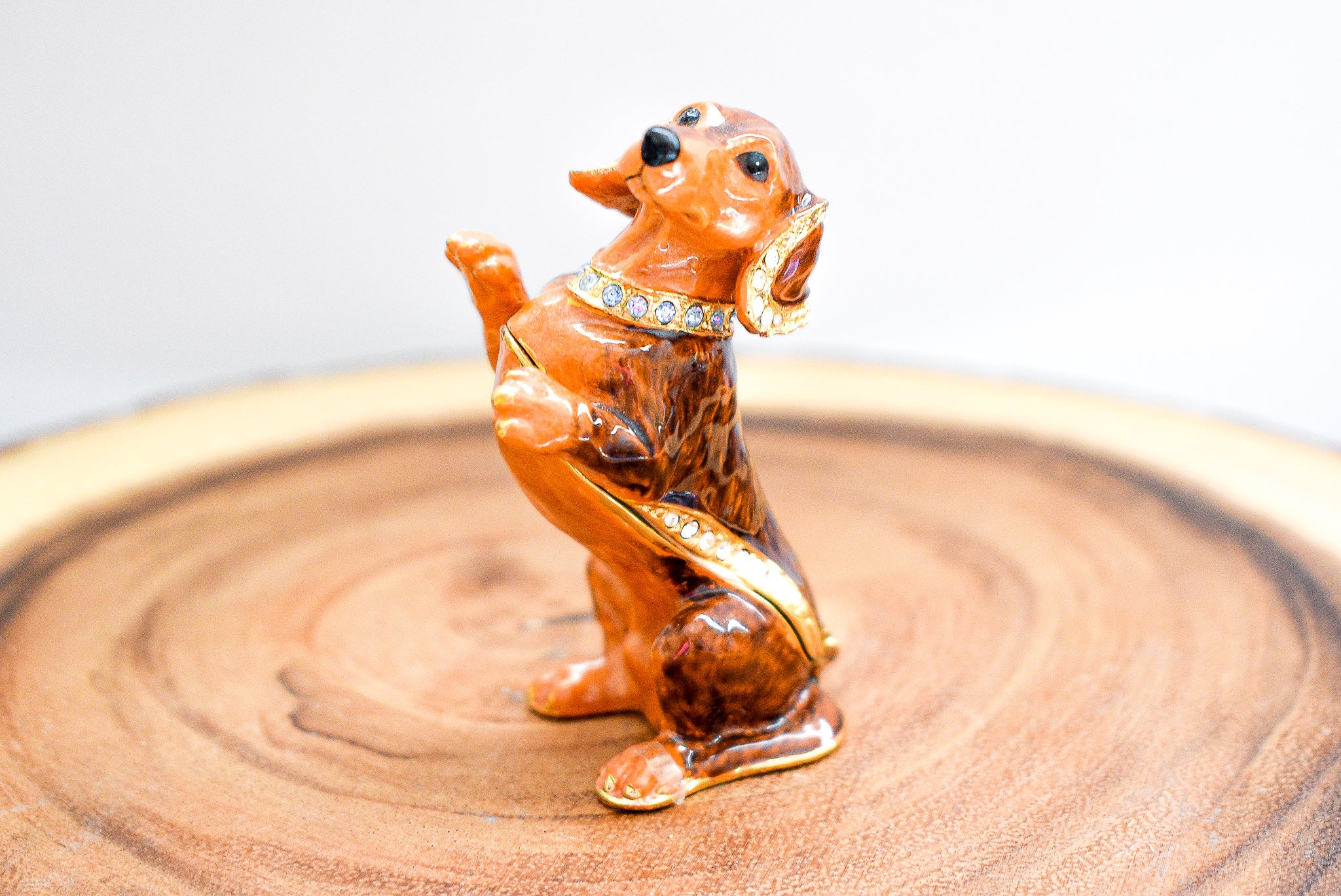 Ciel Collectables Dachshund Trinket Box LOT OF 4