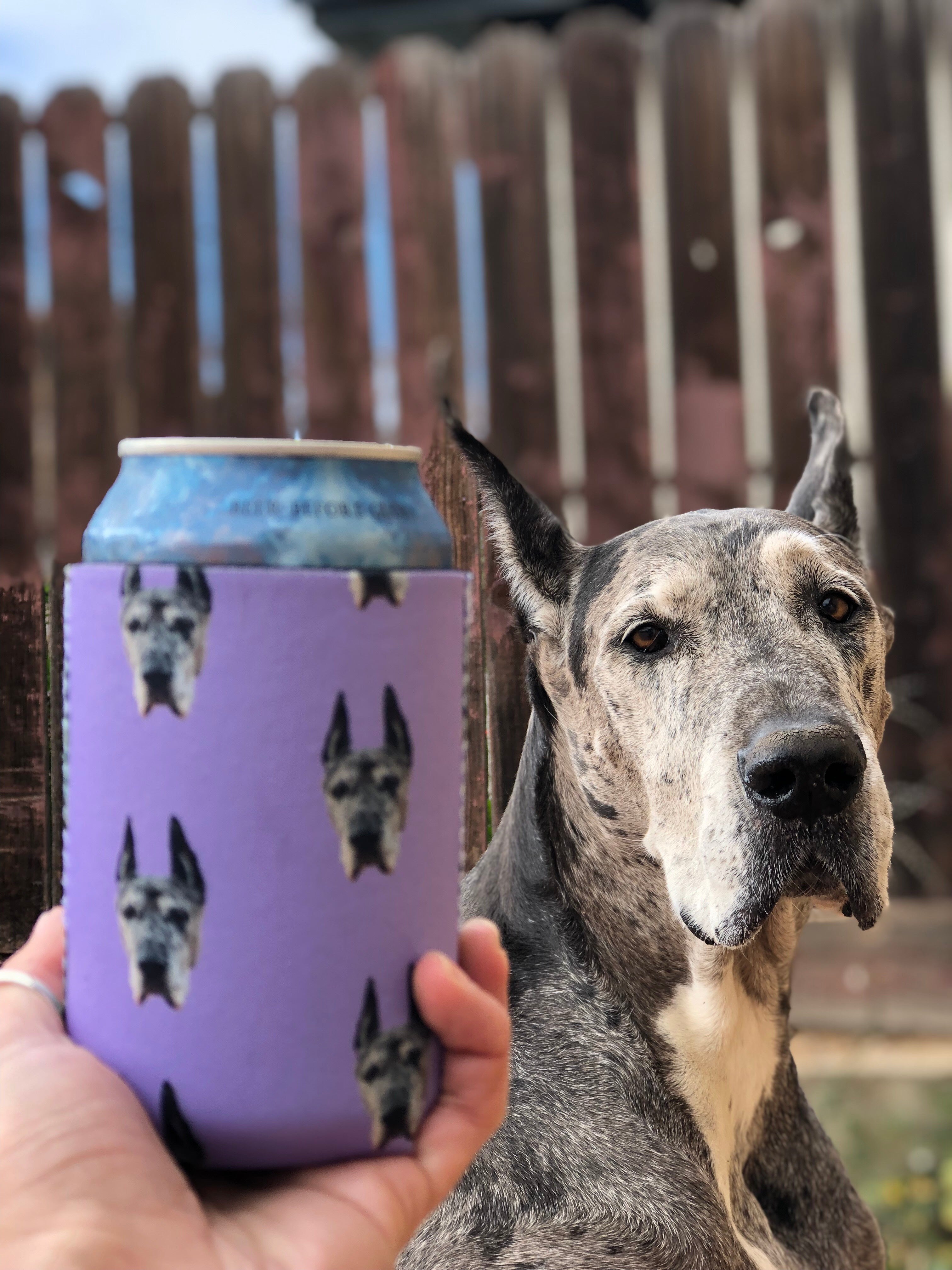 Custom Dog Can Holder - Dope Dog Co