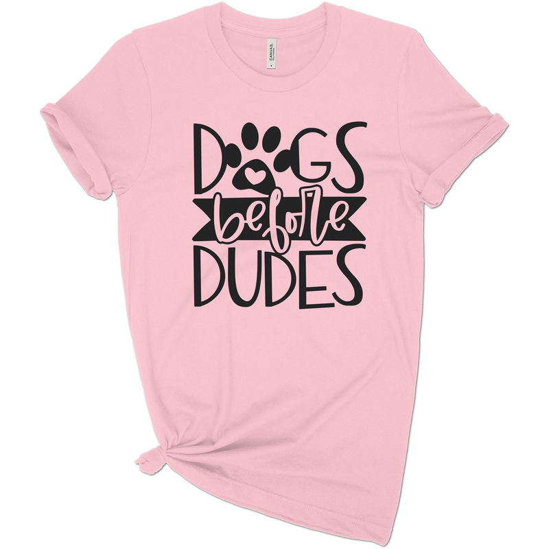 Dogs Before Dudes Tee - Dope Dog Co