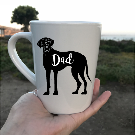 Great Dane Dad Coffee Mug - Dope Dog Co