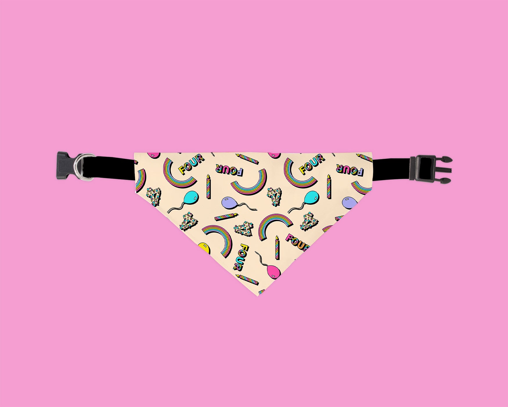 4th Birthday Bandana - Dope Dog Co