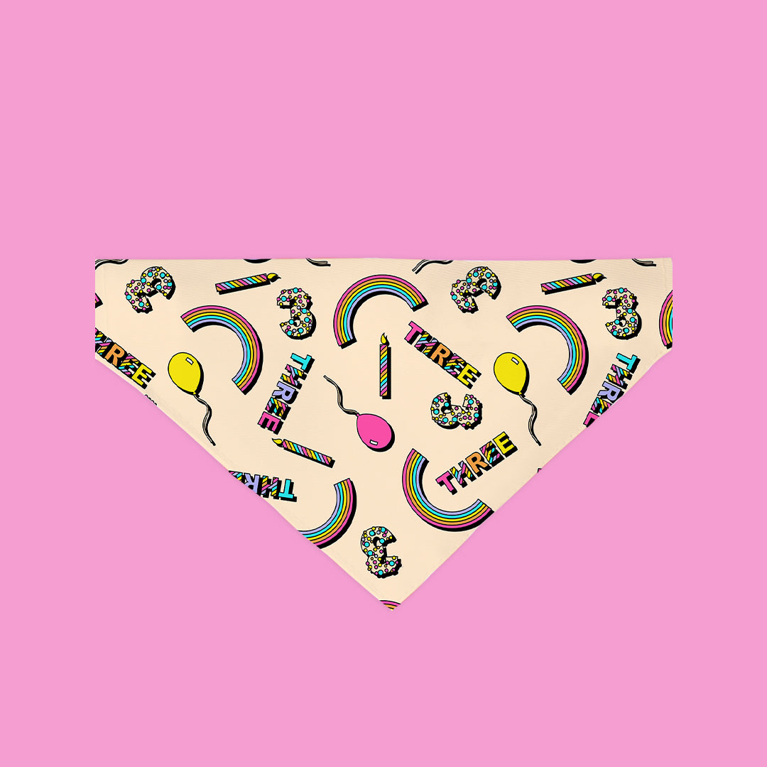 3rd Birthday Bandana - Dope Dog Co