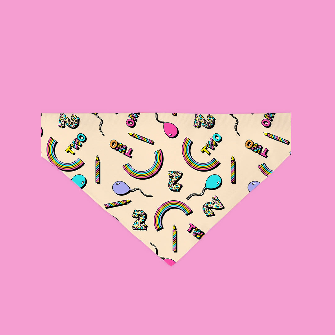 2nd Birthday Bandana - Dope Dog Co