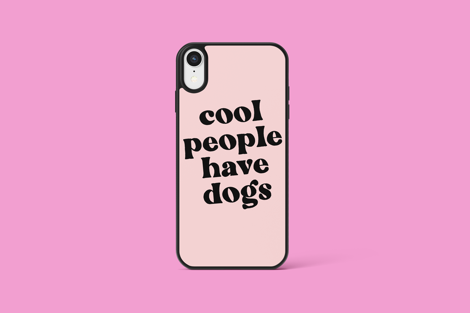 Cool People Have Dogs Cell Phone Case