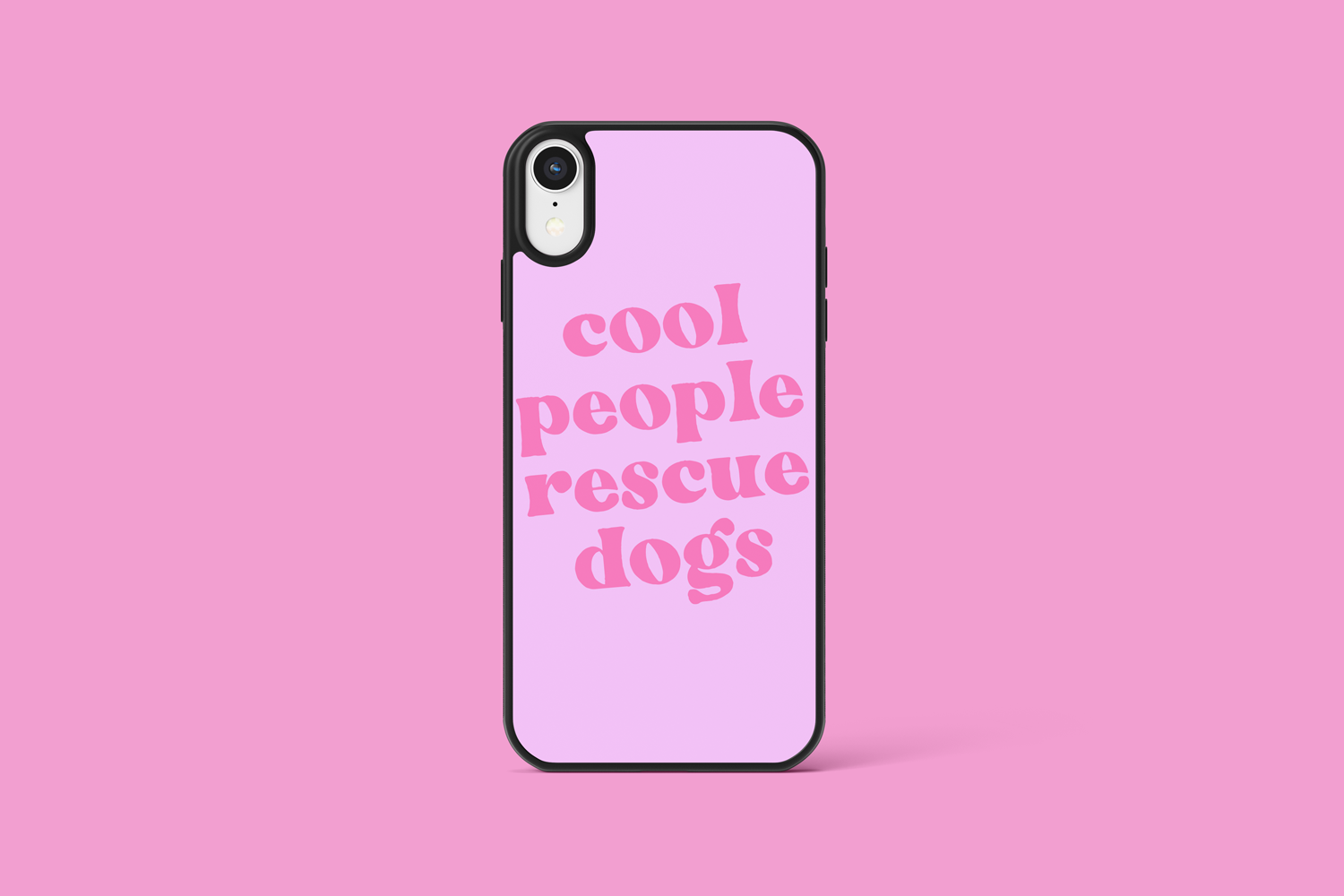 Cool People Rescue Dogs Cell Phone Case