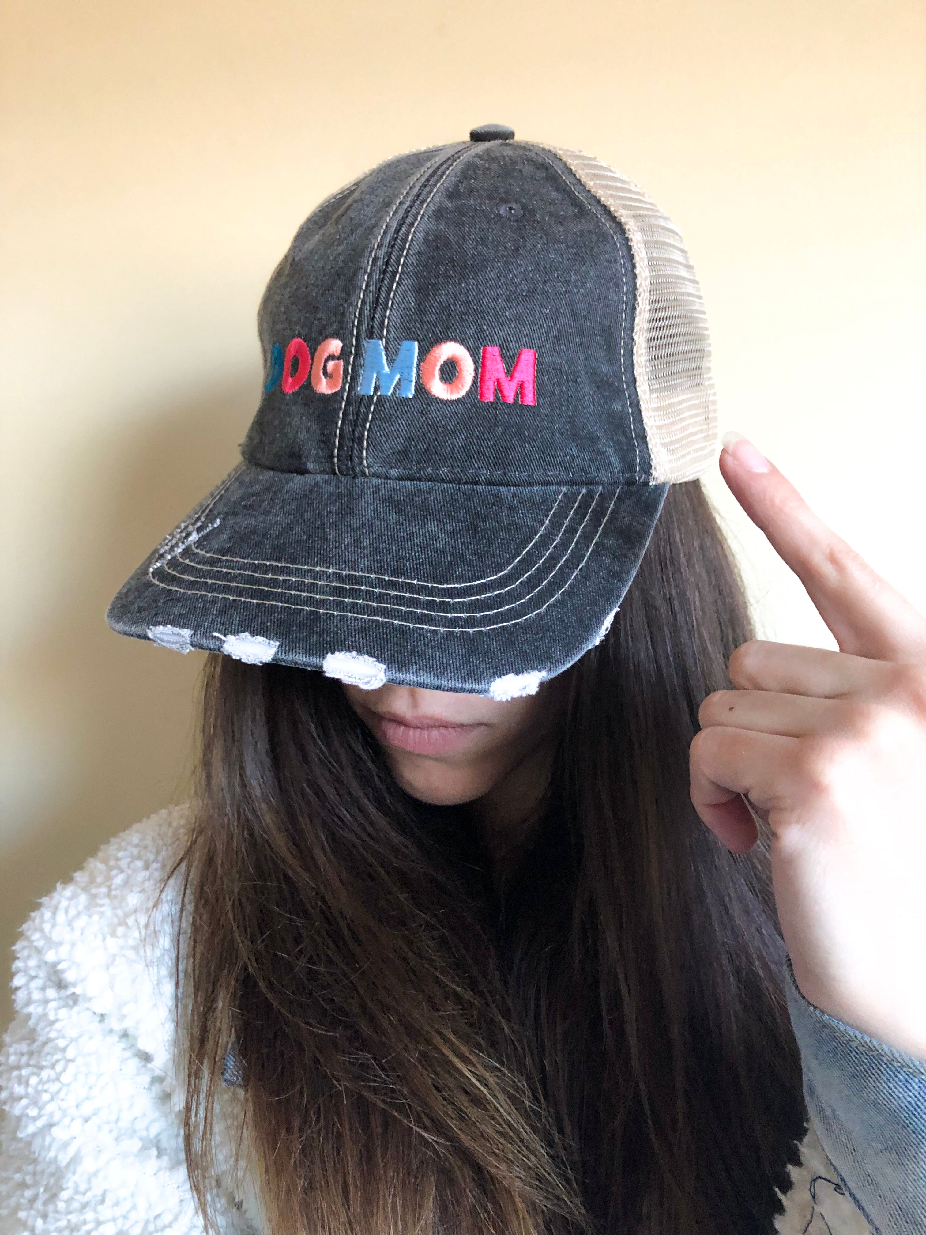 Colorful Dog Mom Hat - Dope Dog Co